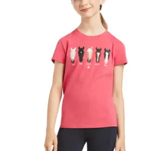 Ariat Girl's Real Identity Parade Party Punch Graphic Tee