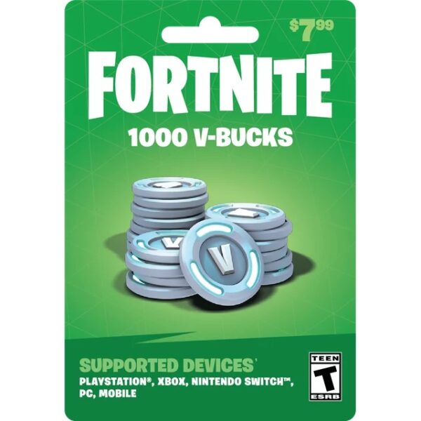1,000 Fortnite V-Bucks